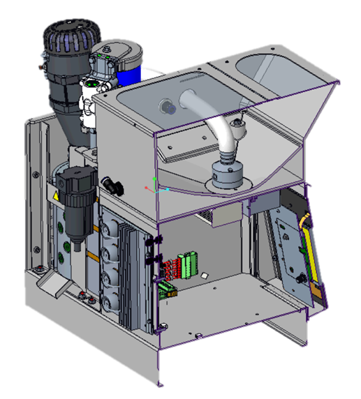 Graco HM10 Hopper Rear View  